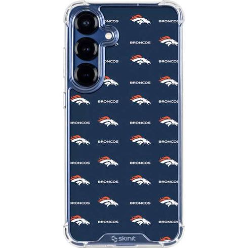 NFL Denver Broncos Blitz Series Galaxy S25 Clear Case